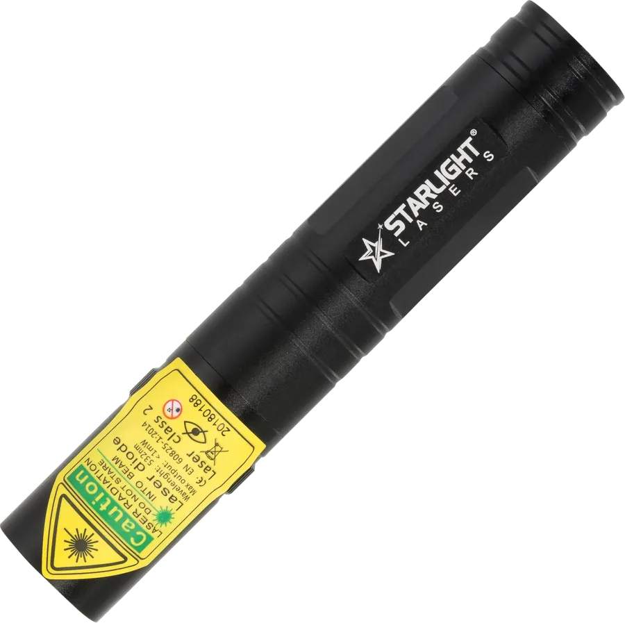 Compacte Starlight Lasers G2 Pro groene laserpen van 12 cm