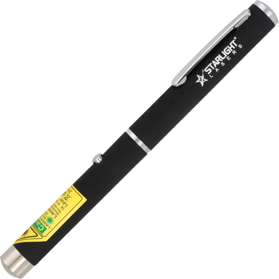 Starlight Lasers X1 slanke groene laserpen met clip