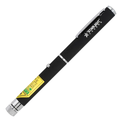 Groene laserpen X2 van opzij gezien
